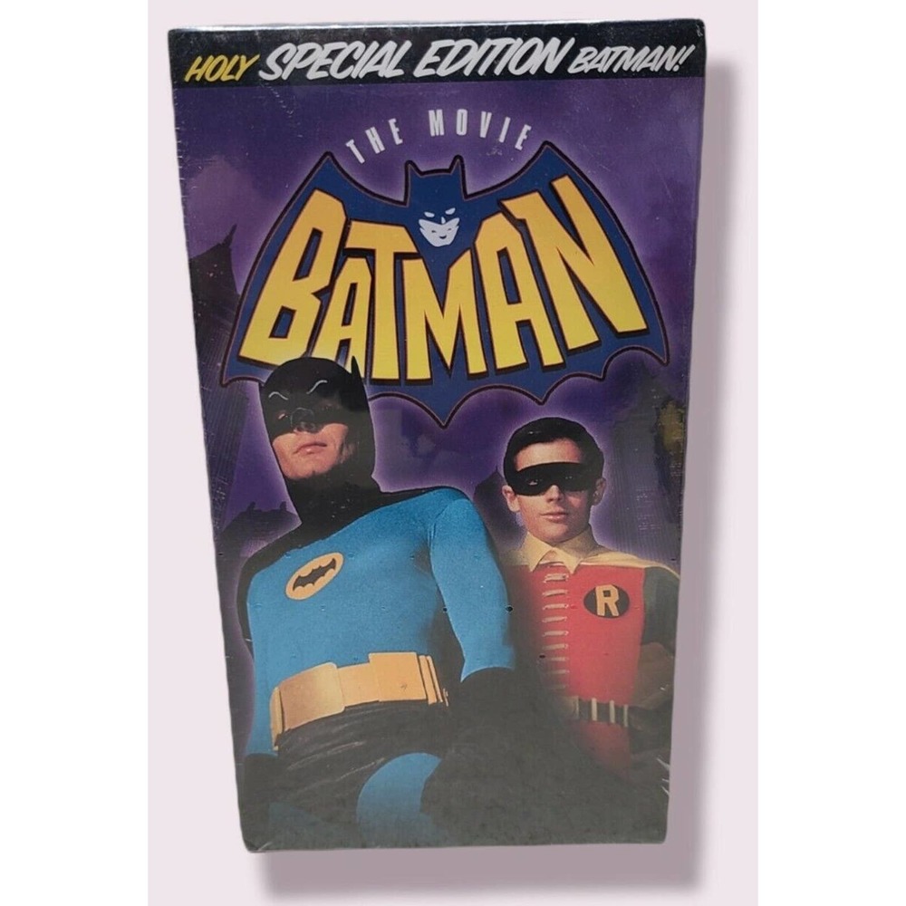 Batman The Movie VHS 2001 Holy SPECIAL EDITION NIB SEALED!!
